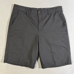 Vintage Fila Sport Golf Shorts Mens 36 Gray Golfing Casual Flat Front Activewear